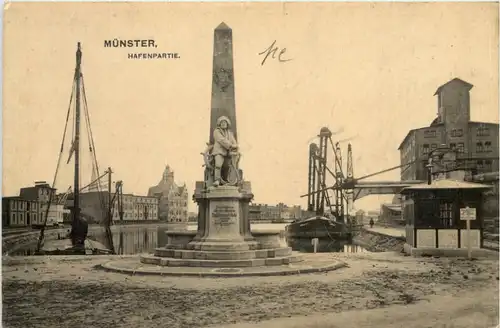 Münster i. W., Hafenpartie -517832