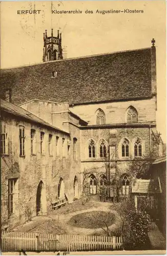 Erfurt, Klosterarchiv des Augustiner-Klosters -524580