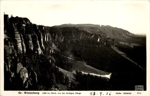 Gr. Winterberg, Blick von der heiligen Stiege -524800