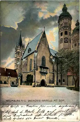 Naumburg, Dreikönig-Kapelle mit Dom -525920