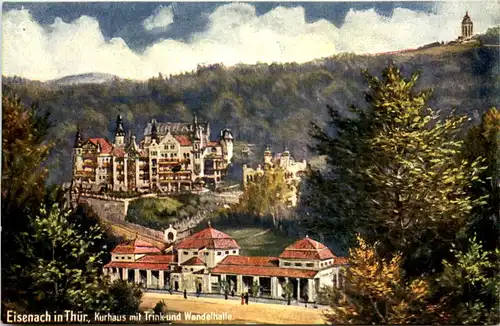 Eisenach, Kurhaus mit Trink- und Wandelhalle -526020