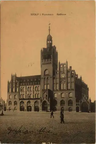 Stolp in Pommern - Rathaus -627588