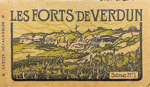 Booklet Les Forts de Verdun - 20 CPA -638120