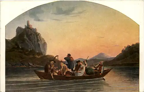 Ludwig Richter, Überfahrt am Schreckenstein -528140