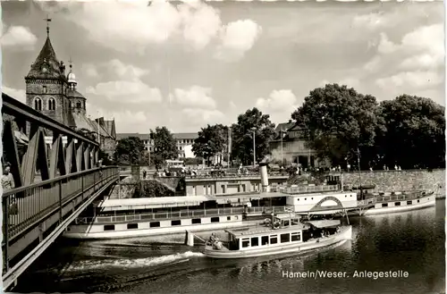 Hameln a d Weser, Anlegestelle -528520