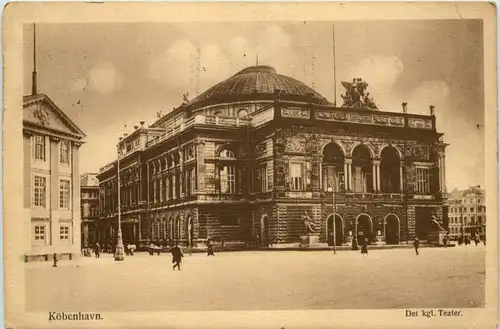 Kobenhavn - Det kgl. Teater -629616