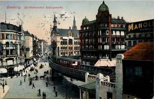 Hamburg, Hochbahnstation Rödingsmarkt -528900