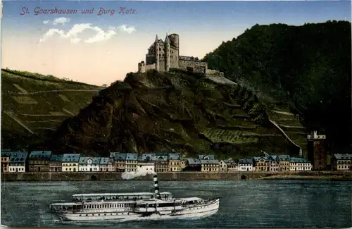 St. Goarshausen und Burg Katz -528920