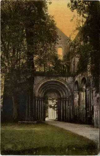 Thüringen, Klosterruine Paulinzella, -518948