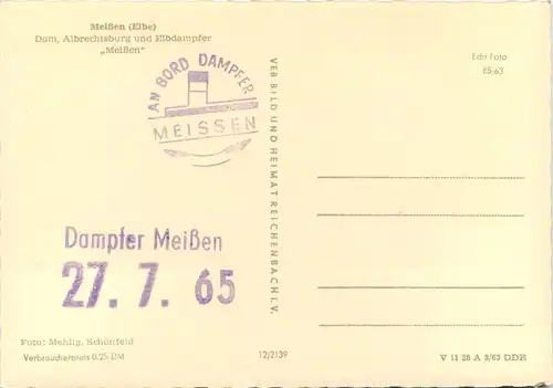 Meissen, Albrechtsburg und Dom und Elbdampfer Meissen -529020