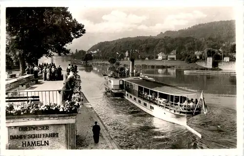 Oberweser-Fahrgastschiffahrt zw. Hann-Münden und Hameln -529080