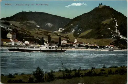 Wien, Leopoldsberg mit Kahlenberg -529282