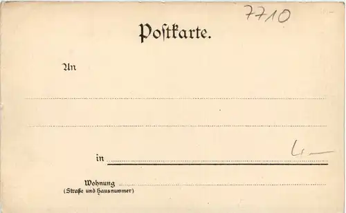 Donaueschingen, Parkpartie m. Danubiagruppe -519748