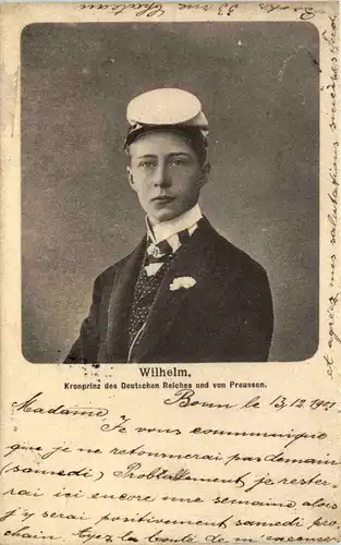 Wilhelm - Kronprinz von Preussen -638572