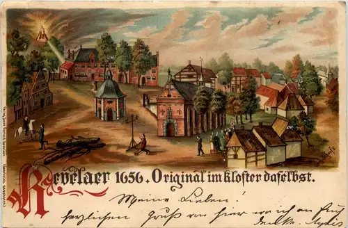 Kevelaer 1656. Original im Kloster daselbst - Litho -638752