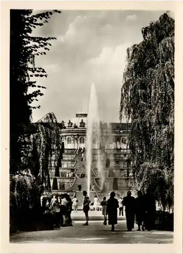 Potsdam Blick in den Park von Sansouci -529948