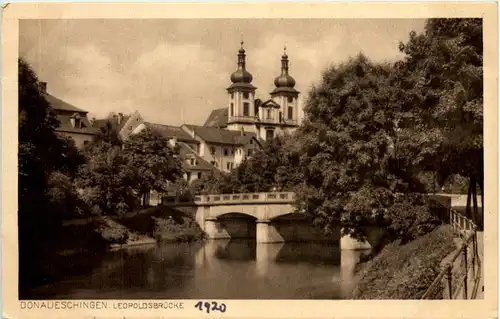 Donaueschingen, Leopoldsbrücke -520848