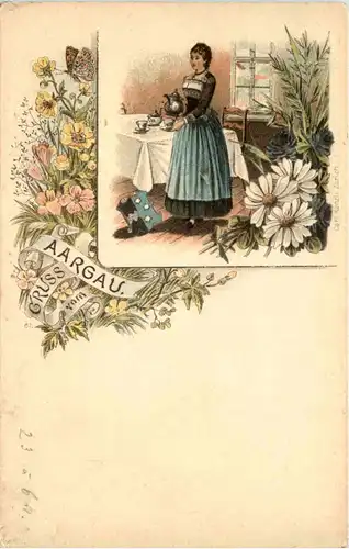 Gruss vom Aargau - Litho Carl Künzli -629758