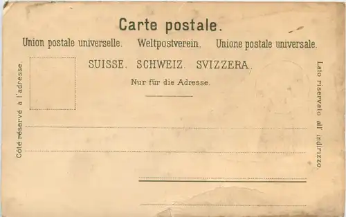 Geneve - Exposition nationale Suisse 1896 - Litho Carl Künzli -629818