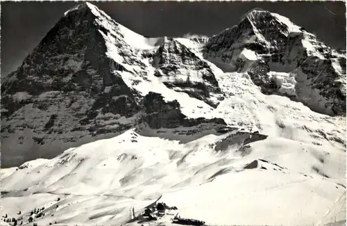 Kleine Scheidegg mit Eiger -629978