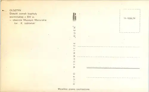 Olsztyn - Allenstein -630658