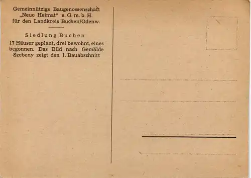 Landkreis Buchen/Odenw., Gemeinnützige Baugen. Neue Heimat -531888