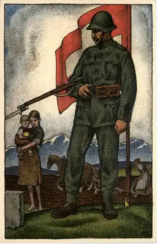 Schweizerische Nationalspende für unsere Soldaten -638886