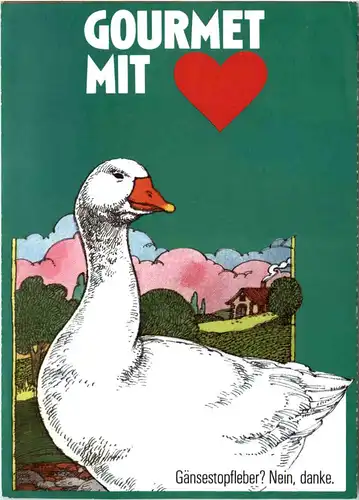 Gänsestopfleber Nein danke -638986