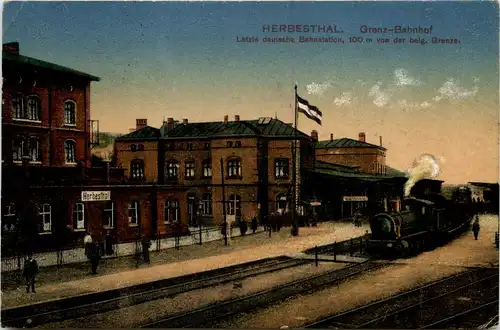 Herbesthal - Grenz-Bahnhof - Feldpost Rotes Kreuz -631118