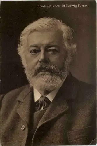 Bundespräsident Dr. Ludwig Forrer -639066