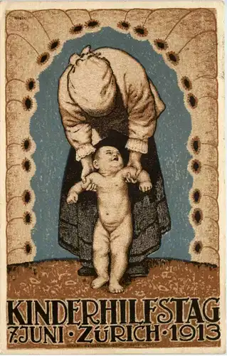 Zürich - Kinderhilfstag 1913 -639226