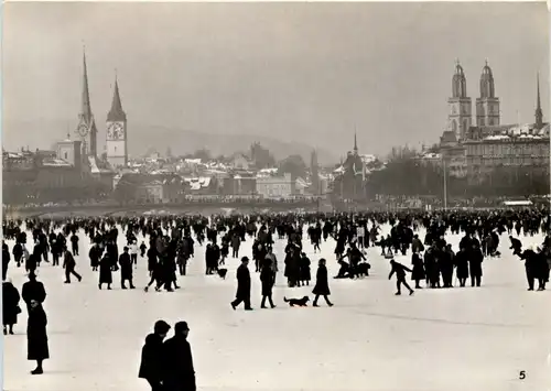 Zürich - Seegefrörni 1963 -639286