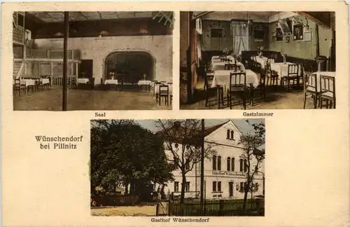 Wünschendorf bei Pillnitz - Gasthof - Lohmen -631658