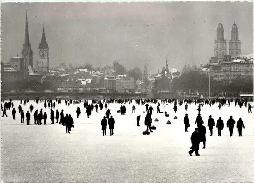 Zürich - Seegefrörni 1963 -639486