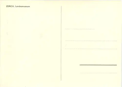 Zürich - Landesmuseum -639606