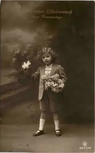 Namenstag - Kind - KuK Feldpost -640266