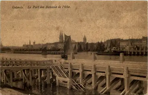 Ostende - Le Port des Bateax de Peche -632882