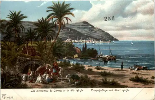Kamelgebirge und Stadt Haifa -640926