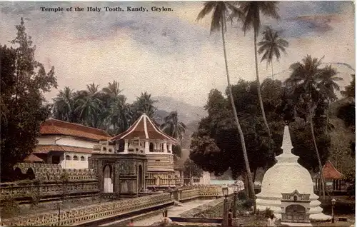 Ceylon - Temple ofthe Holy Tooth Kandy -641066