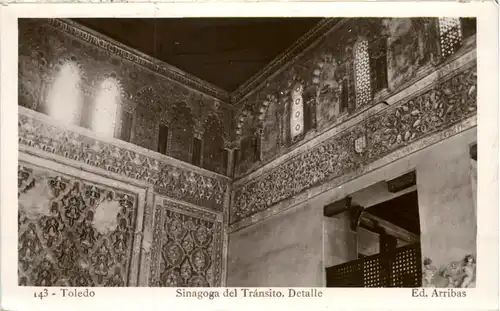 Toledo - Sinagoga del Transito - Detalle -641126