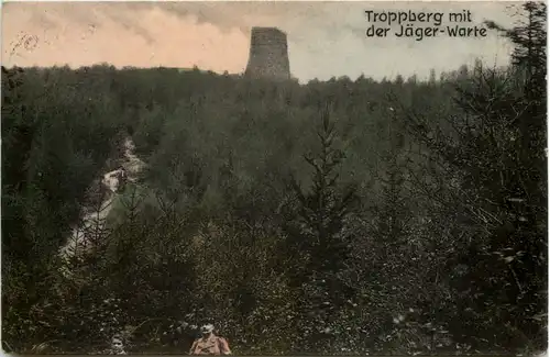 Troppberg mit der Jäger Warte -633752