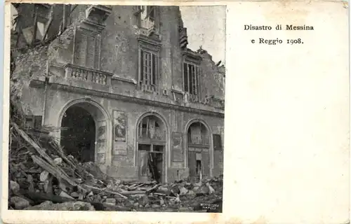 Disastro di Messina e Reggio 1908 -641546