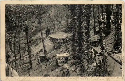 Villenkolonie von Unterständen - Landwehr Inf. Regiment 110 -641846