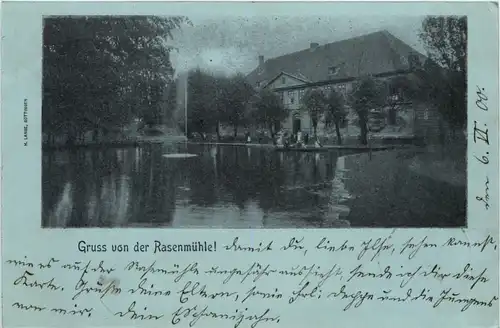 Rosdorf - Gruss von der Rasenmühle -634312