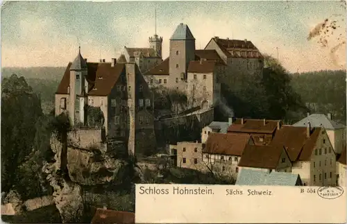 Sächs. Schweiz, Hohnstein, Schloss -521184