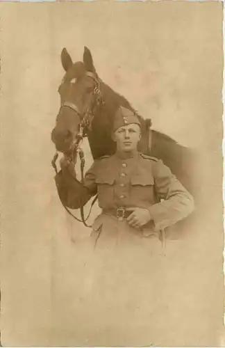 Aarau - Soldat mit Pferd -642666