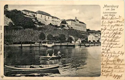 Meersburg, Lehrerseminar und Hafen -522624