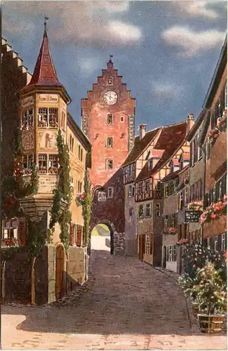 Meersburg, Obertor und Gasthof zum Bären -522824