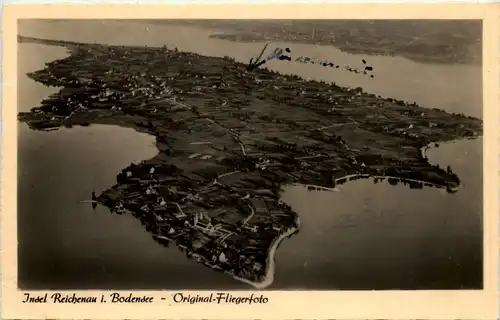 Insel Reichenau, Original-Fliegerfoto -522904