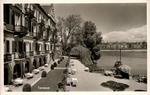 Konstanz, Insel-Hotel, Terrasse -523084